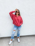PREORDER: Easy Does It Pullover in Assorted Colors