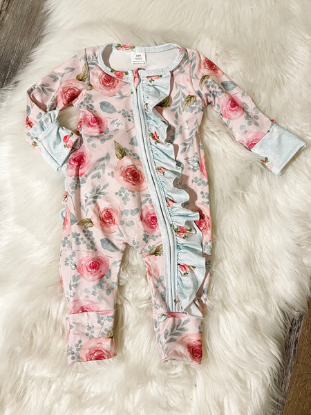 Painted Roses Layette